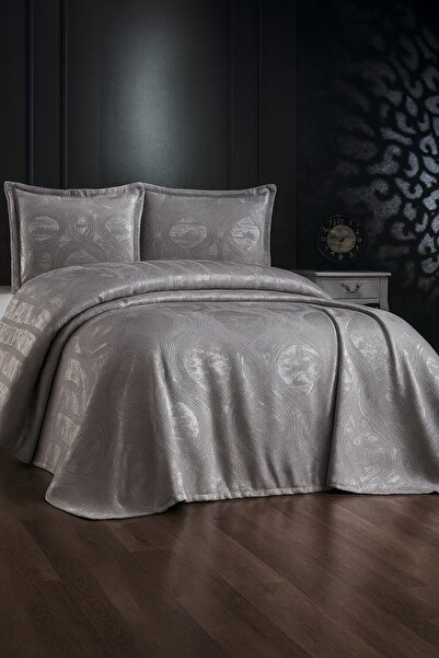 Binna Soft طقم غطاء سرير فاخر من الجاكار