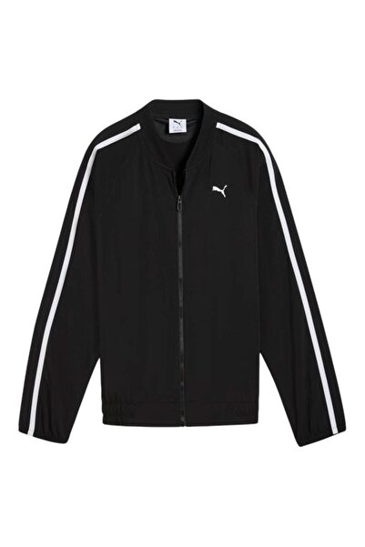 Puma W Floral Ribbon Woven Fz Jacket Coat