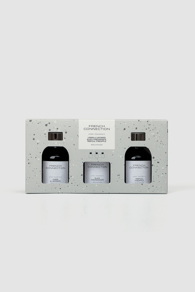 French Connection Black Collection Trio of Reed Diffusers 3 X 50ML