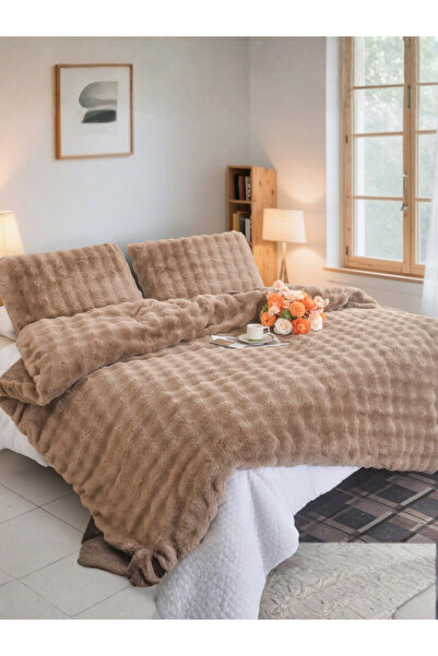 Get Ready Σετ γούνινης παπλωματοθήκης 220 x 240 & 2 μαξιλαροθήκες - 6 χρώματα