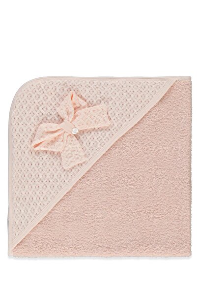 Bebetto Hooded Towel (Little Lady) Pink