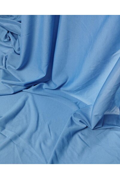 Kumaş Parça Jerseu Denier de culoare albastru cer (lățime 150 cm x lungime 29...