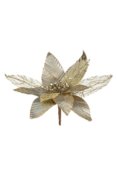 ANTBRO Διακοσμητικό λουλούδι χριστουγεννιάτικου δέντρου με γκλίτερ, South Per...