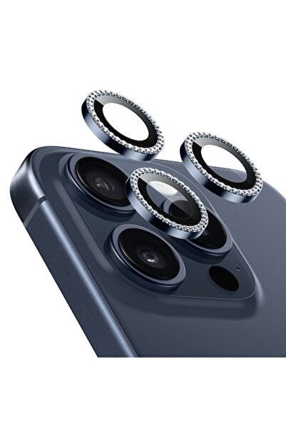 Bibilel Folie de protecție pentru camera spate pentru iPhone 15 Pro/15 Pro Ma...