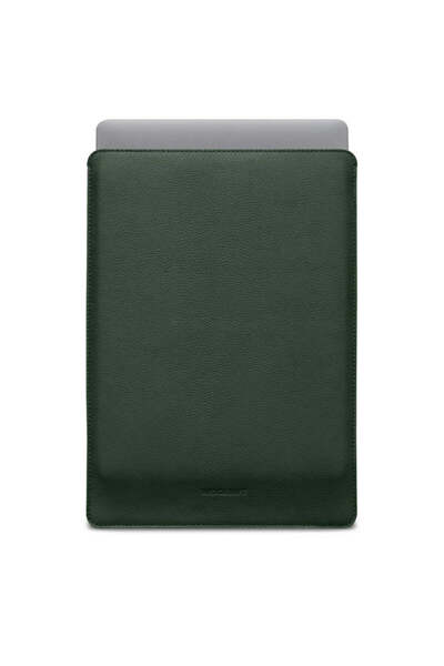 Thule Husă de protecție Woolnut pentru MacBook Air 15", piele, verde