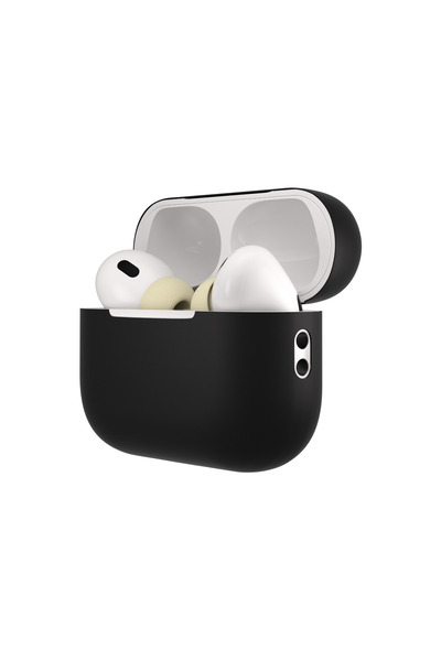 NEXT ONE protective case for AirPods Pro (gen.2), Silicone, Black