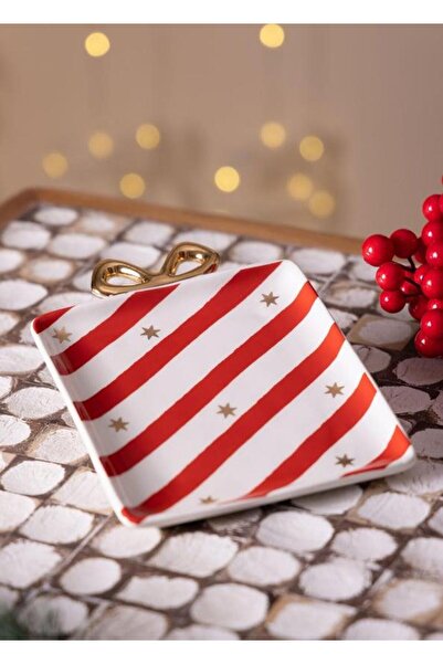 The Mia New Year's Serving Plate 17X14Cm
