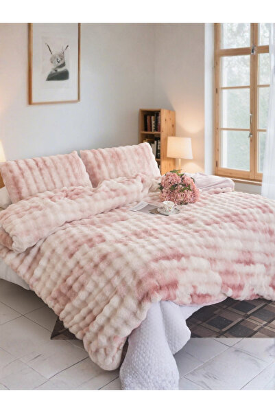 Get Ready Σετ γούνινης παπλωματοθήκης 220 x 240 & 2 μαξιλαροθήκες - 6 χρώματα