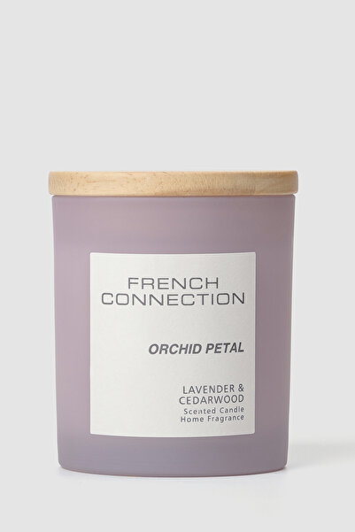 French Connection Pastel Range Orchid Petal Candle -Medium