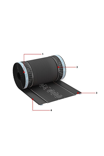 Other ROLL ridge tape 310mm x 5m RAL 3011