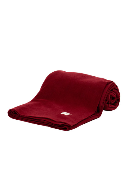 PETARYA Polar Yoga Blanket 180 X 120 cm Shavasana Blanket Tv Blanket Burgundy