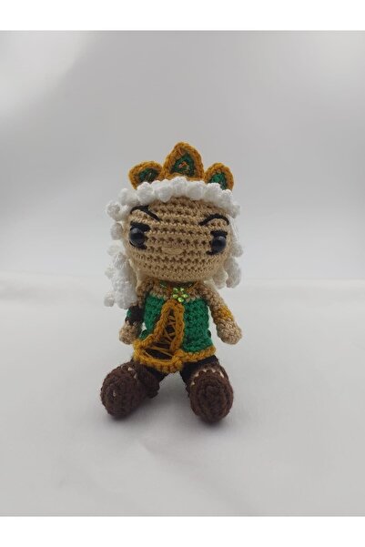 SLECrochet El Yapımı League of Legends QIYANA Amigurumi Oyuncak – Karakter Fi...