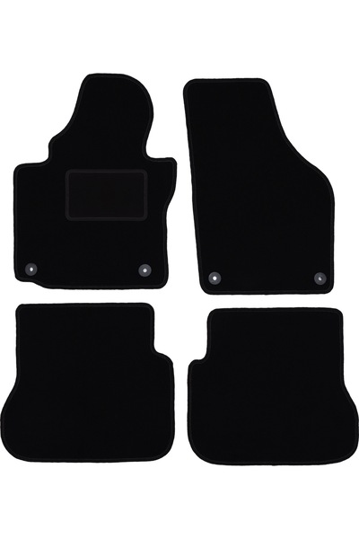 Other Covorașe negre din velur pentru: Volkswagen Caddy 2K FL monovolum (2010...