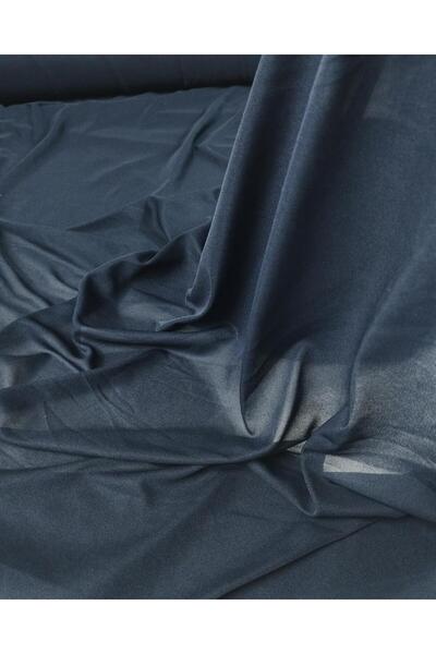 Kumaş Parça جيرسي ديني باللون الأزرق الداكن (العرض 160 سم × الطول 190 سم)