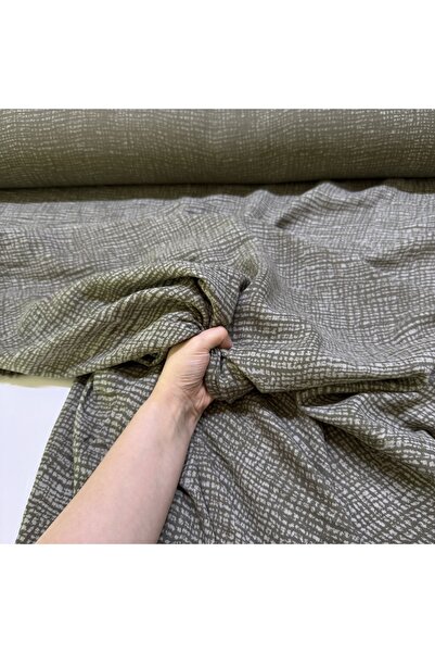 Yaren Ülker Çift Kat Müslin Kumaş %100 Pamuk Çift En (En 150 cm) Desenli