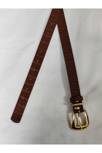 Maison La Femme Cureaua clasică pentru femei cu cataramă aurie Curea subțire ...