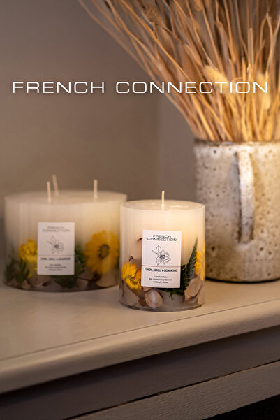 French Connection Botanical Infused Lemon, Neroli & Cedarwood Candle 660G