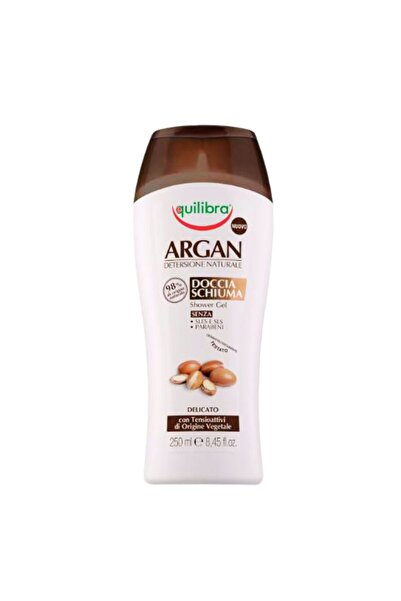 Equilibra Gel de Dus Delicat cu Ulei de Argan, acțiune blândă, parfum plăcut,...