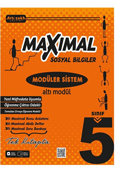 Artı Zeka Yayınları 5 Sınıf Maximal Sosyal Bilgiler Modüler Set (6 Modül)