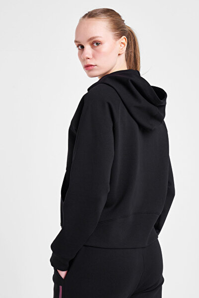 Lescon Women's Zippered Hooded Sweatshirt 25N-2133