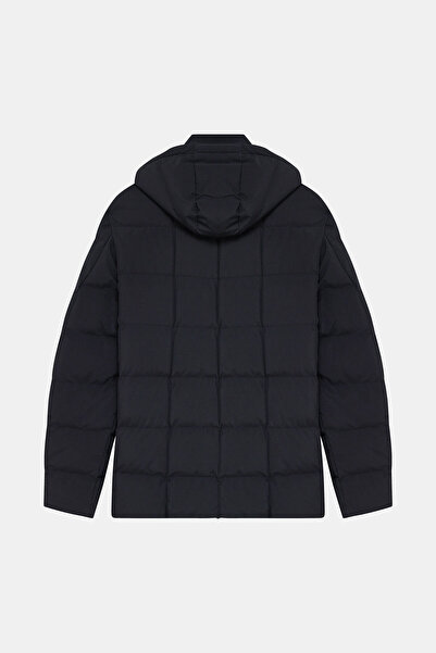 W Collection KAPUŞONLU SİYAH MONT