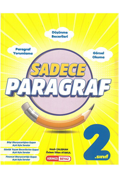 Kırmızı Beyaz Yayınları 2.Sınıf Sadece Paragraf
