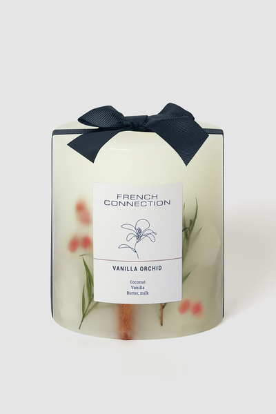 French Connection شمعة برائحة الفانيليا والأوركيد النباتية 660 جرام