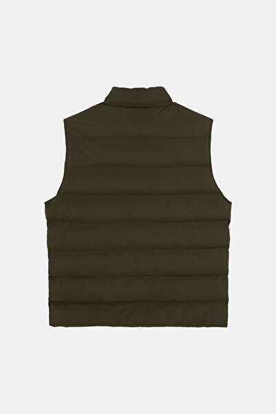 W Collection Khaki Buttoned Vest