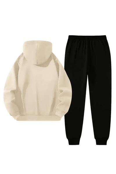 LAVİTTA Simple Stylish Printed Sports Men's Sweat Suit