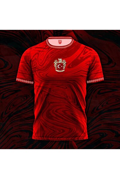 Store Türkiye Yeni sezon BOZKURT / GÖKTÜRK Yazı detaylı Özel Tasarım Forması -Barbıtos