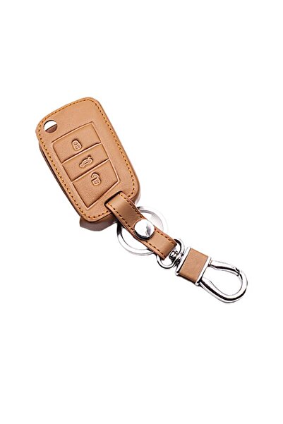 OEM -leather key cover for Volkswagen VW Golf 7, Seat Ibiza, Leon FR2, Altea, Ateca, Skoda Octavia -