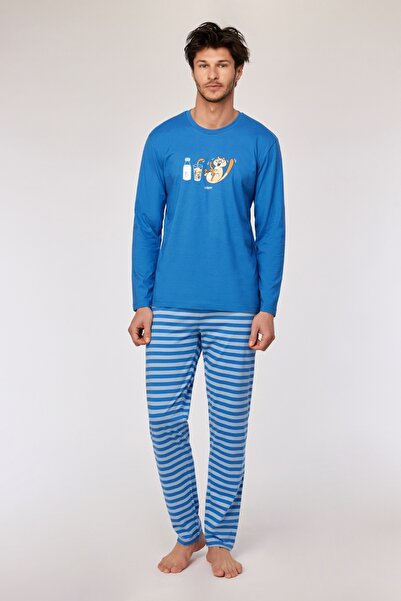Woody Pijama Takımı-Pls - 879 Delft
