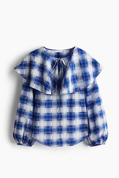 H&M Pelerin Detaylı Bluz