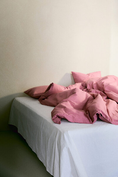 H&M Çift Kişilik/Battal Boy Gofre Nevresim Takımı