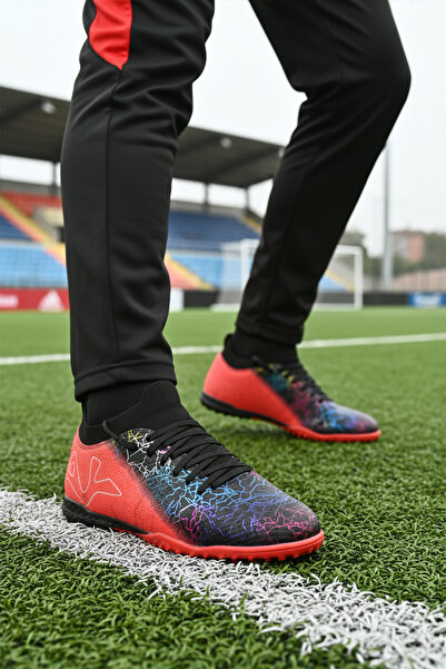 Playup Black Fuchsia Ankle Wrap Men's Football Boots Mh-252-153 m