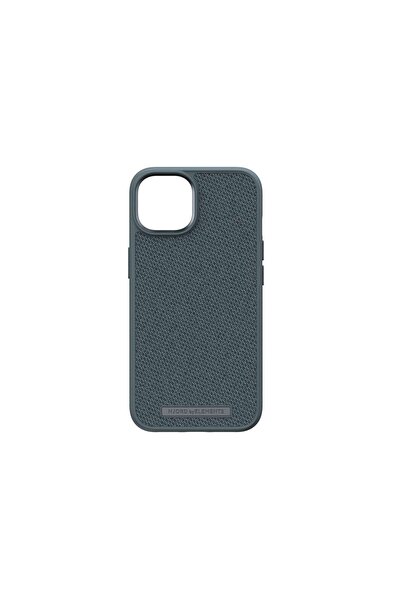 Njord Husă de protecție din material textil tonal pentru iPhone 14, gri închis