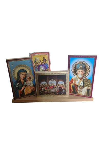 Eufloria Icoana lemn 30x16cm + CADOU