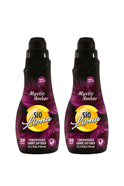 Sio Mystic Amber concentrated fabric softener - 30 washes, 750ml x 2 pcs.