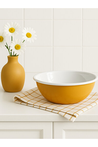 Elifle Emaye Kase 26 cm Kase, Sunum, Salata Kasesi