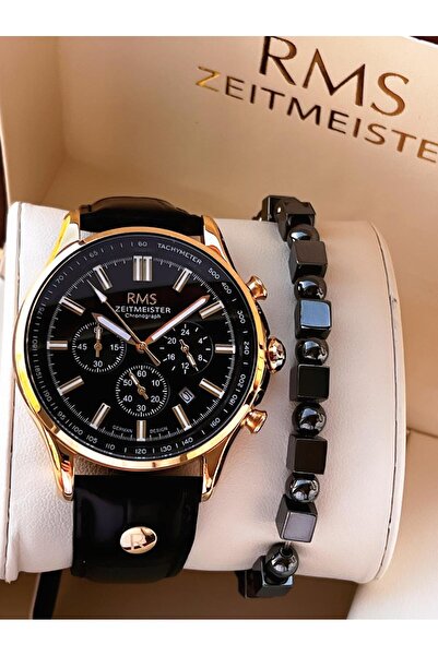 RMS Romanson Leather Cord Internal Functions Active 5 Atm Water Resistant Men...