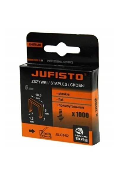 jufisto Sponky typ G/10, 6 mm, 1000 ks