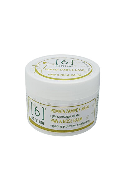 6biologico Paw and nose balm, repairing, protective and moisturizing, with beeswax, marigold