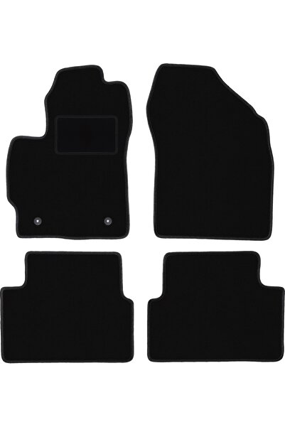Other Covorașe negre din velur pentru: Toyota Corolla E14 / E15 sedan (2007-2012)