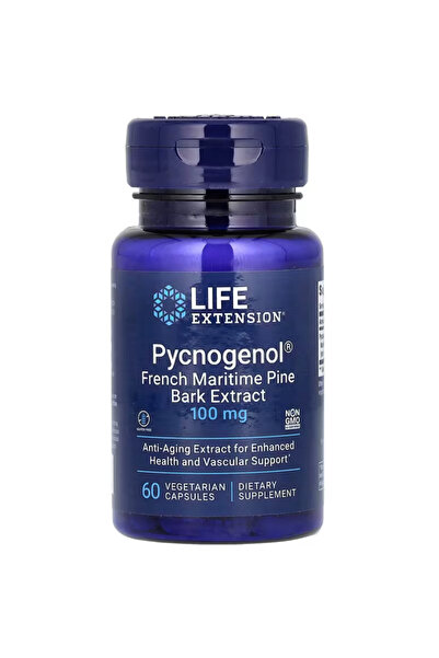 Life Extension Pycnogenol – French Maritime Pine Bark Extract – Scientificall...