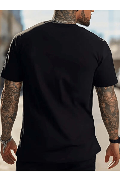 LAVİTTA Men's Minimalist Palm Tree Printed Summer Set
