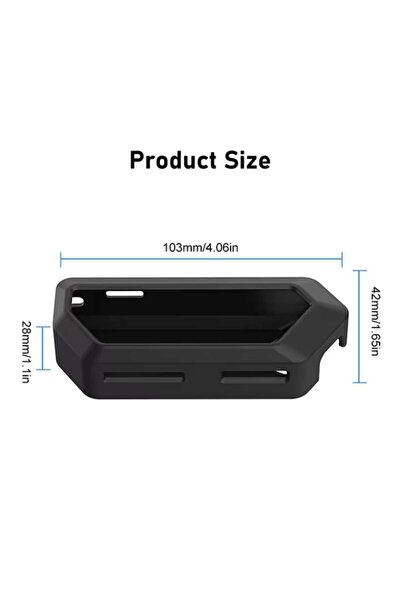 UnderShop Flipper Zero Accessories Set — Black Silicone Case, V12 White Transport Box, Wi‑Fi Case, 433MHz