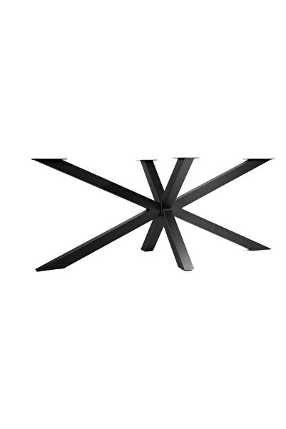 buz Picioare de masă metalice Spider XL, 180 x 80 x 72 cm