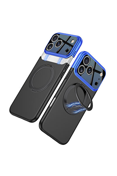Nezih Case Apple Iphone 17 Pro Max Uyumlu Magsafe Sarj Özellikli 360 Derece S...