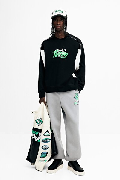 H&M Scuba Sweatshirt Loose Fit