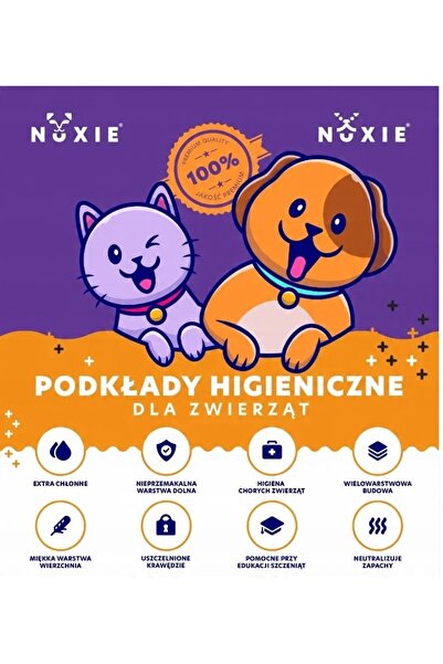 Other PODKŁADY HIGIENICZNE MATA DLA PSÓW CHŁONNA PSA 50x 45x60cm